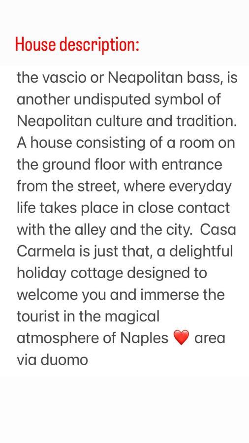 Casa Carmela Villa เนเปิลส์ ภายนอก รูปภาพ